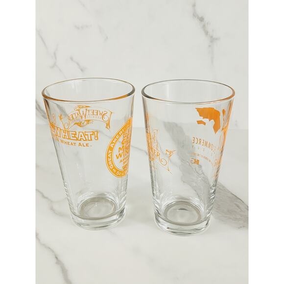 Pint Beer Clear Glass 16oz Sweetwater Brewing Company Drinkware 5 1/2" x2 - Picture 8 of 14